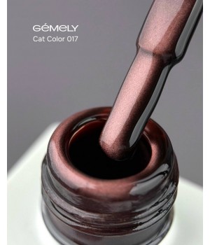 Гель-лак Gemely Cat color №017, 6 мл HEMA/TPO free